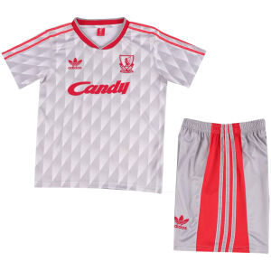 Kids Retro Liverpool Away Jersey 1989/91