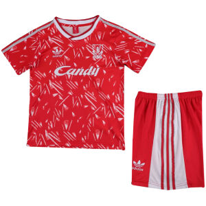 Kids Retro Liverpool Home Jersey 1989/91