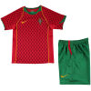 Kids Retro Portugal Home Jersey 2004