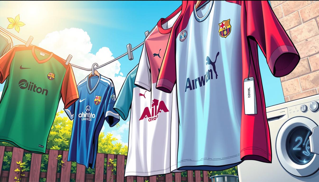 lavaggio maglie calcio