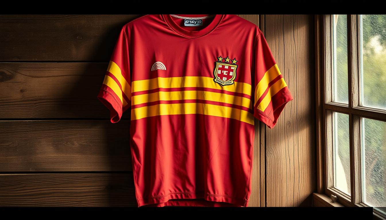 maillot foot rétro