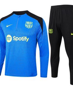 Mens Barcelona Training Suit Light Blue 2024/25