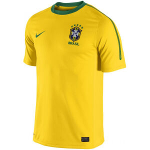 Mens Brazil Retro Home Jersey 2010