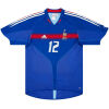Mens France Retro Home Jersey 2004
