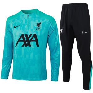 Mens Liverpool Training Suit Lake Blue 2024/25