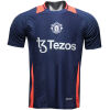 Mens Manchester United Pre-Match Navy Authentic Jersey 2024/25 - Match