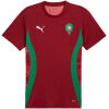 Herren Marokko Pre-Match Burgundy Jersey 2025