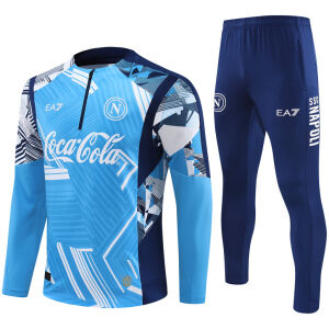 Mens Napoli Training Suit Blue 2024/25