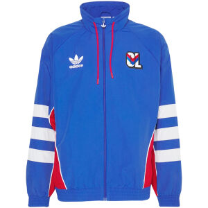 Mens Olympique Lyonnais All Weather Windrunner Jacket Blue 2024/25
