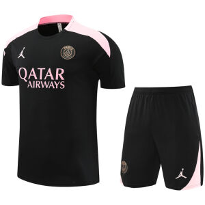 Mens PSG x Jordan Short Training Suit Black 2024/25