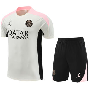 Mens PSG x Jordan Short Training Suit White 2024/25