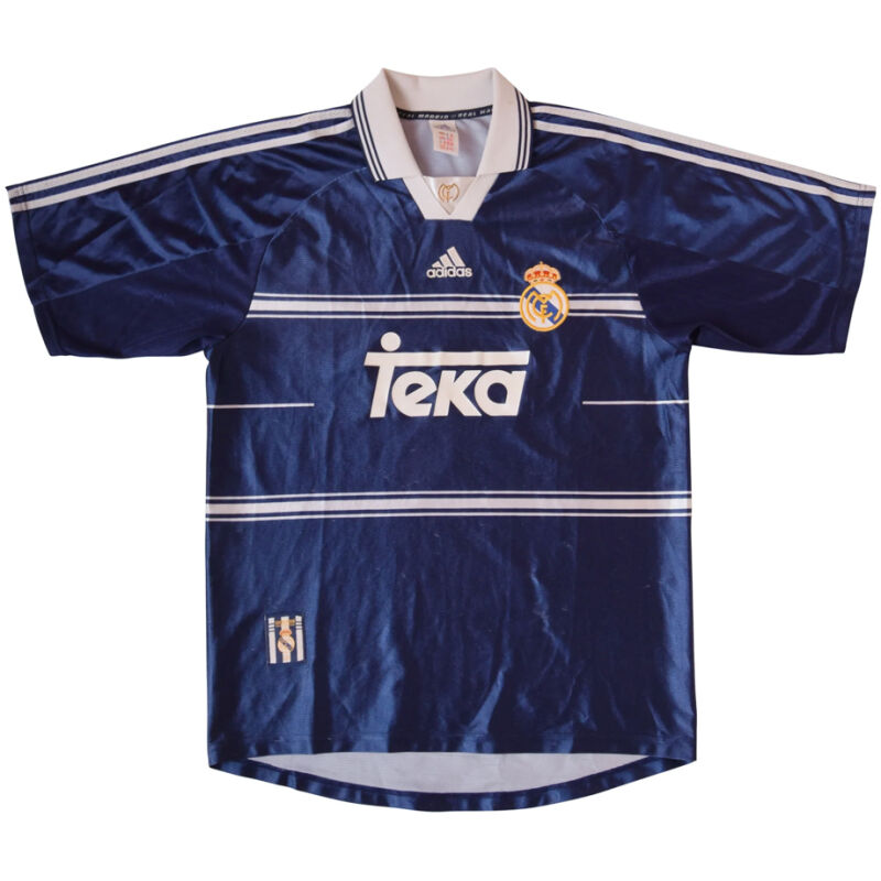 Mens Real Madrid Retro Away Jersey 1998/99