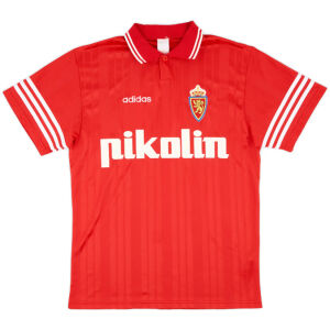 Mens Real Zaragoza Retro Away Jersey 1995/96