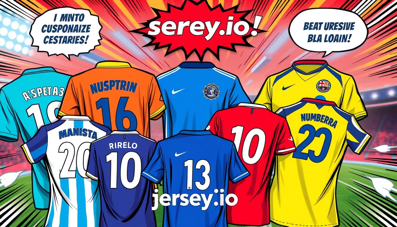 personalizzazione maglie calcio