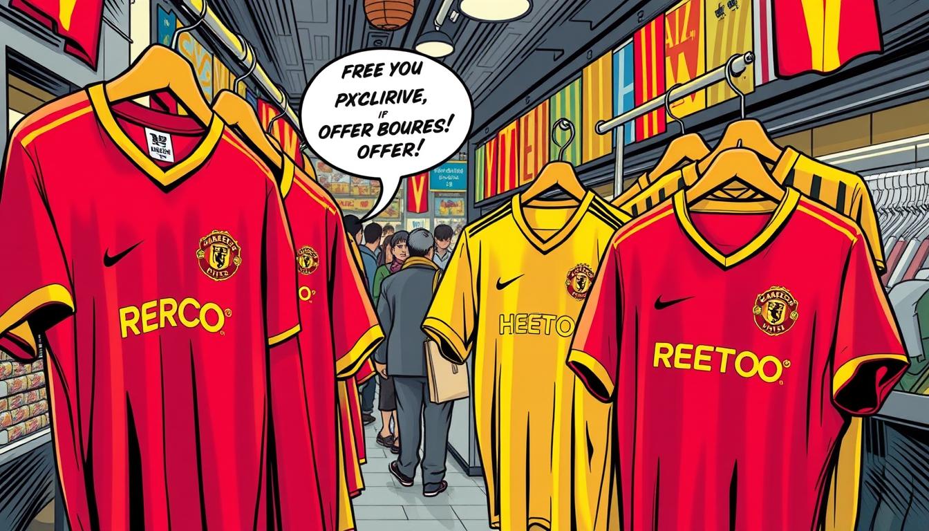 promociones en camisetas de fútbol