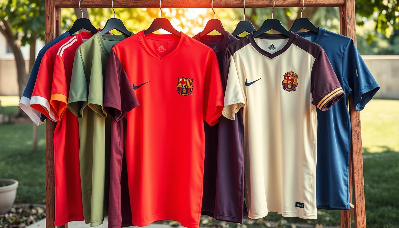 quality fabric football shirts