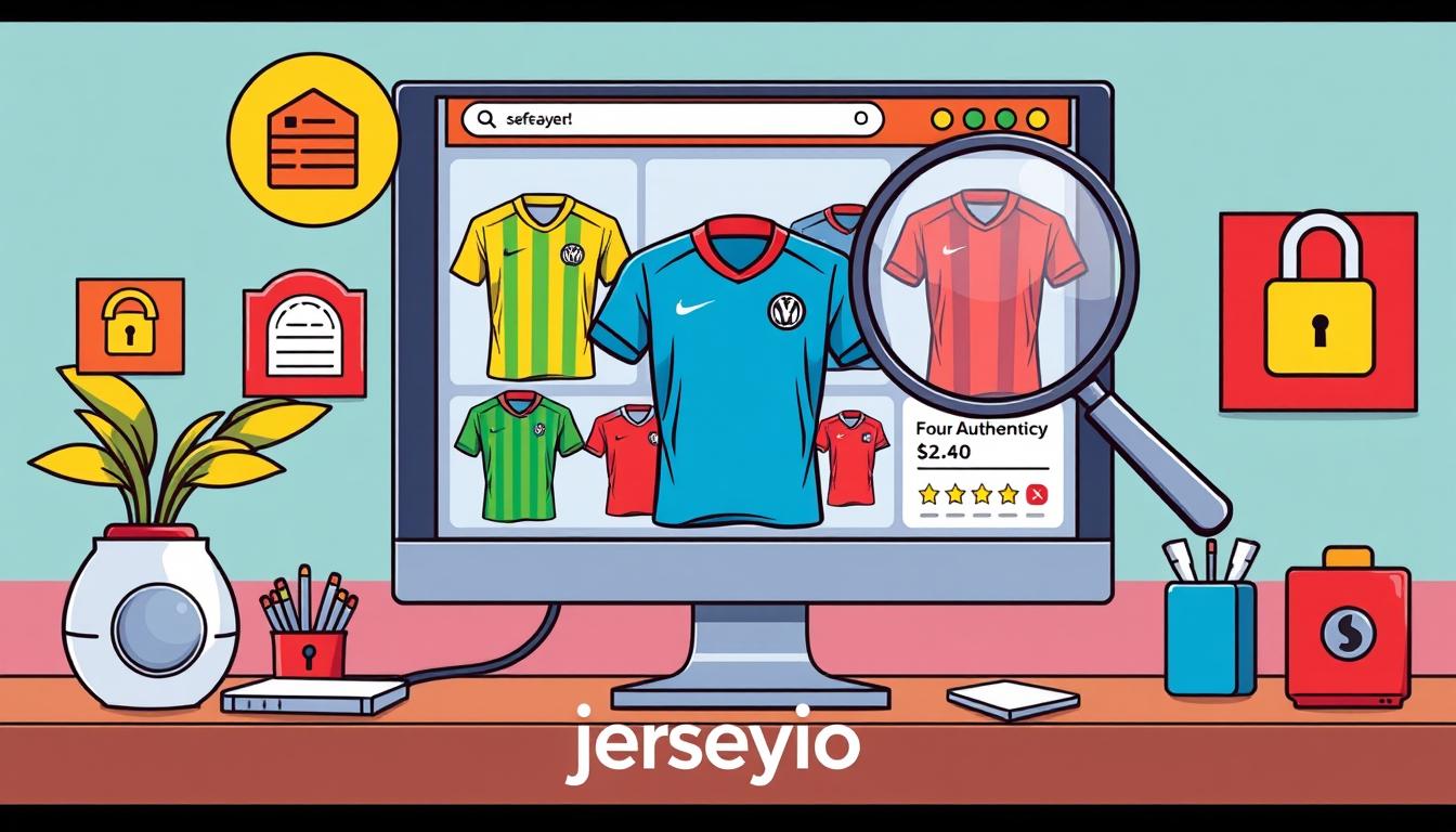 safe online shopping tips for soccer jerseys