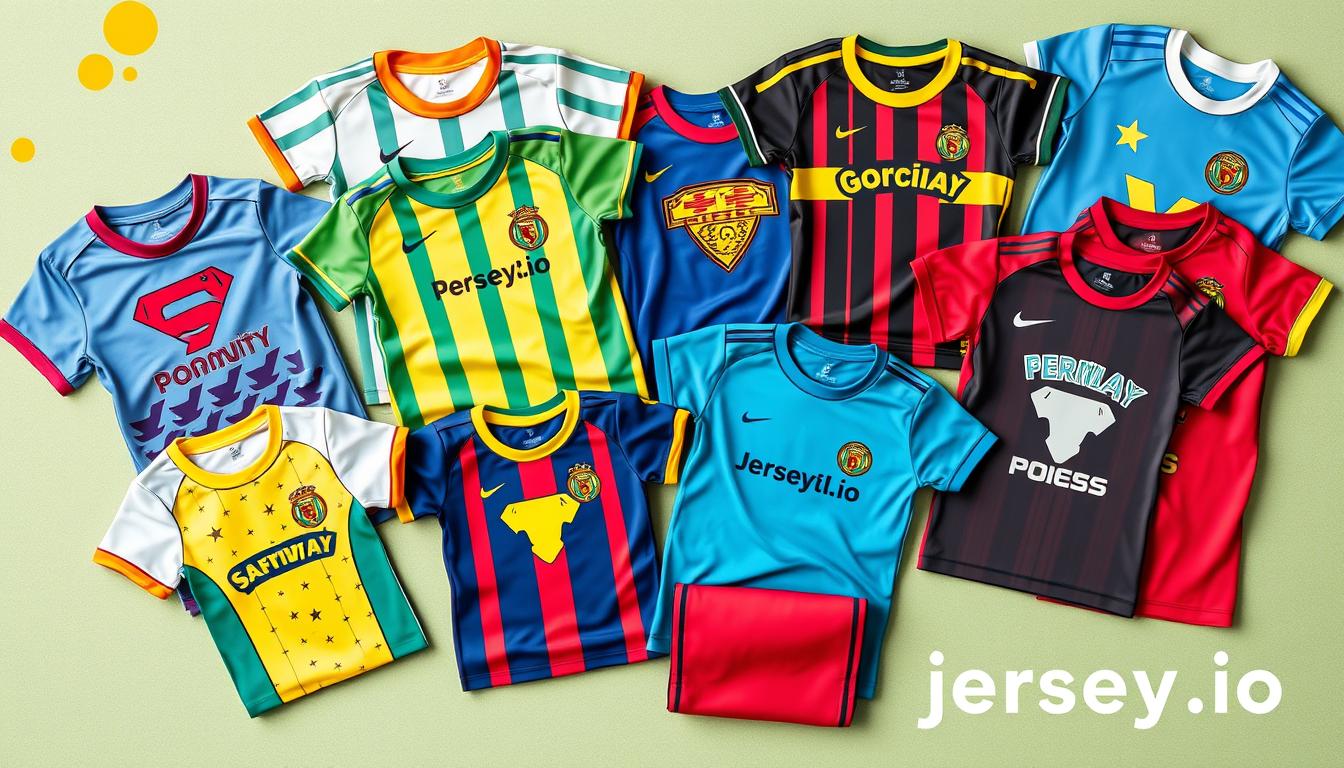 voetbal t-shirts voor kinderen