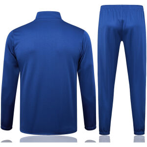 Mens Brazil Jacket + Pants Training Suit Blue 2025