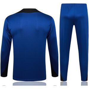 Mens Inter Milan Training Suit Blue / Black 2024/25