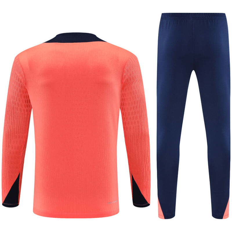 Mens Barcelona Training Suit Orange 2024/25