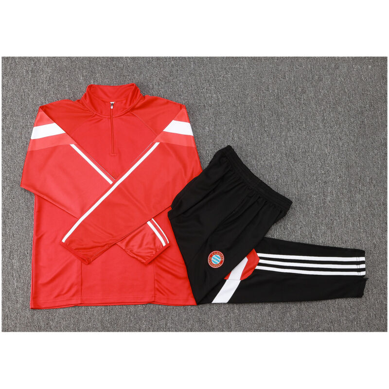 Kids Bayern Munich Training Suit Red 2024/25