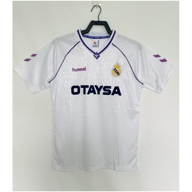 Herren Real Madrid Retro Heim Trikot 1990/92