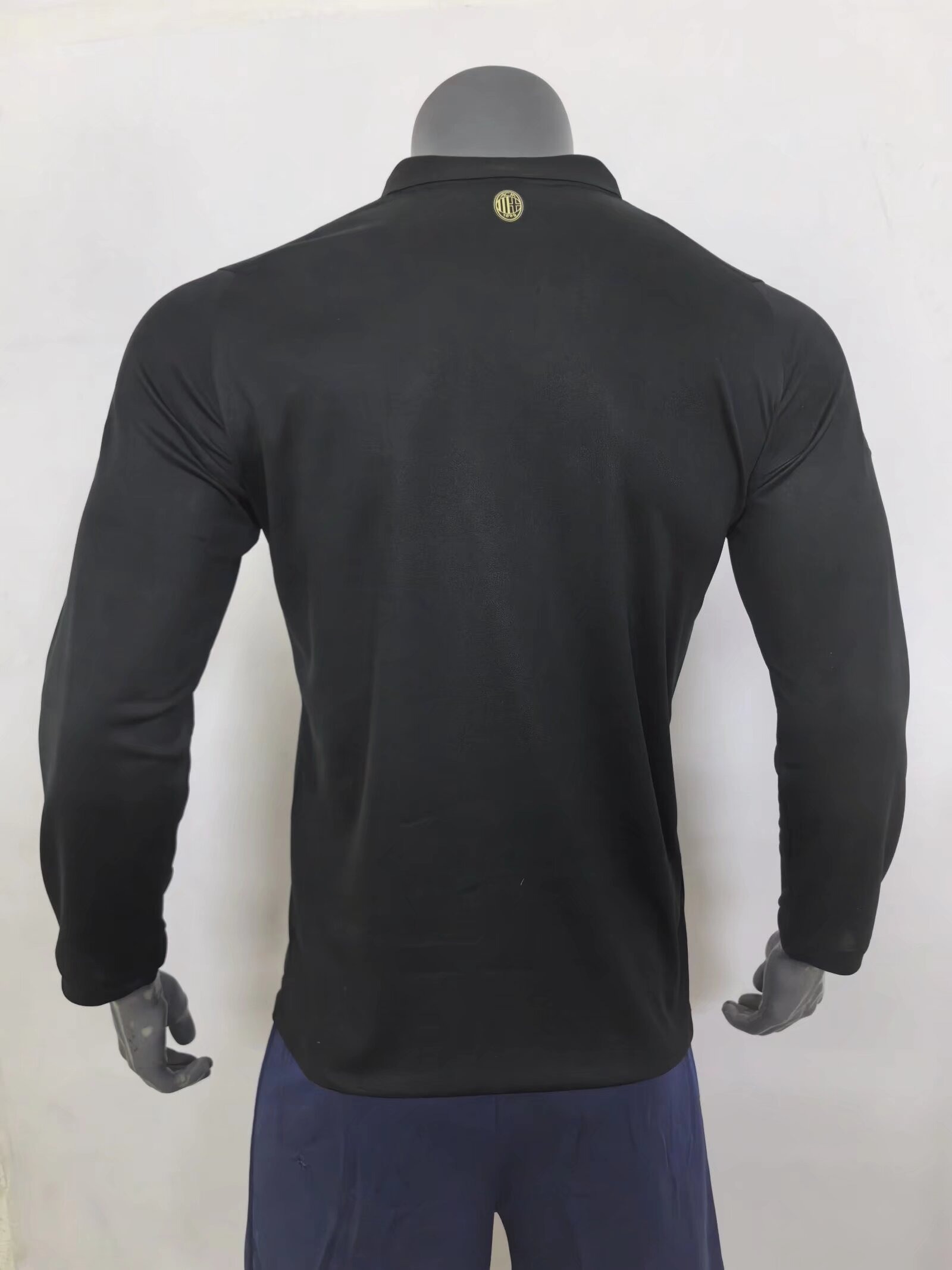 Mens AC Milan 125th Years Black Jersey Long Sleeve 2024/25