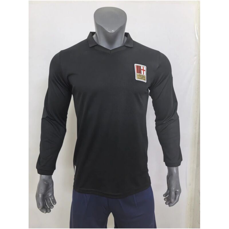 Mens AC Milan 125th Years Black Jersey Long Sleeve 2024/25