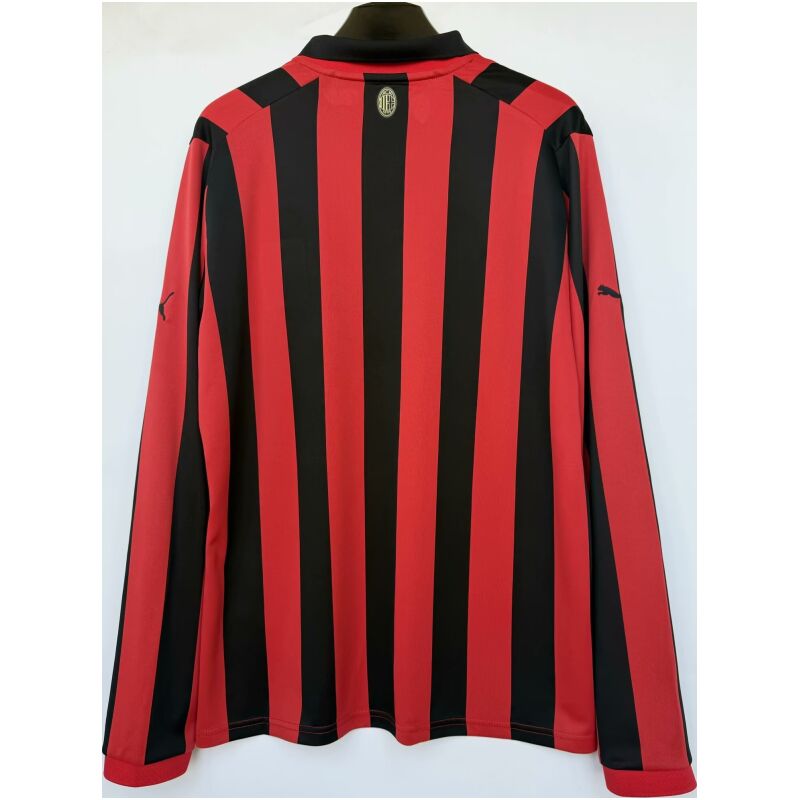 Mens AC Milan 125th Years Red Jersey Long Sleeve 2024/25