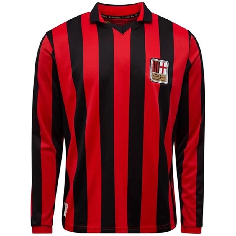 Mens AC Milan 125th Years Red Jersey Long Sleeve 2024/25