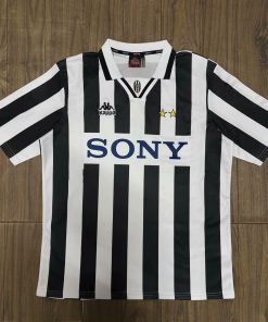 Mens Juventus Retro Home Jersey Mens 1995/96