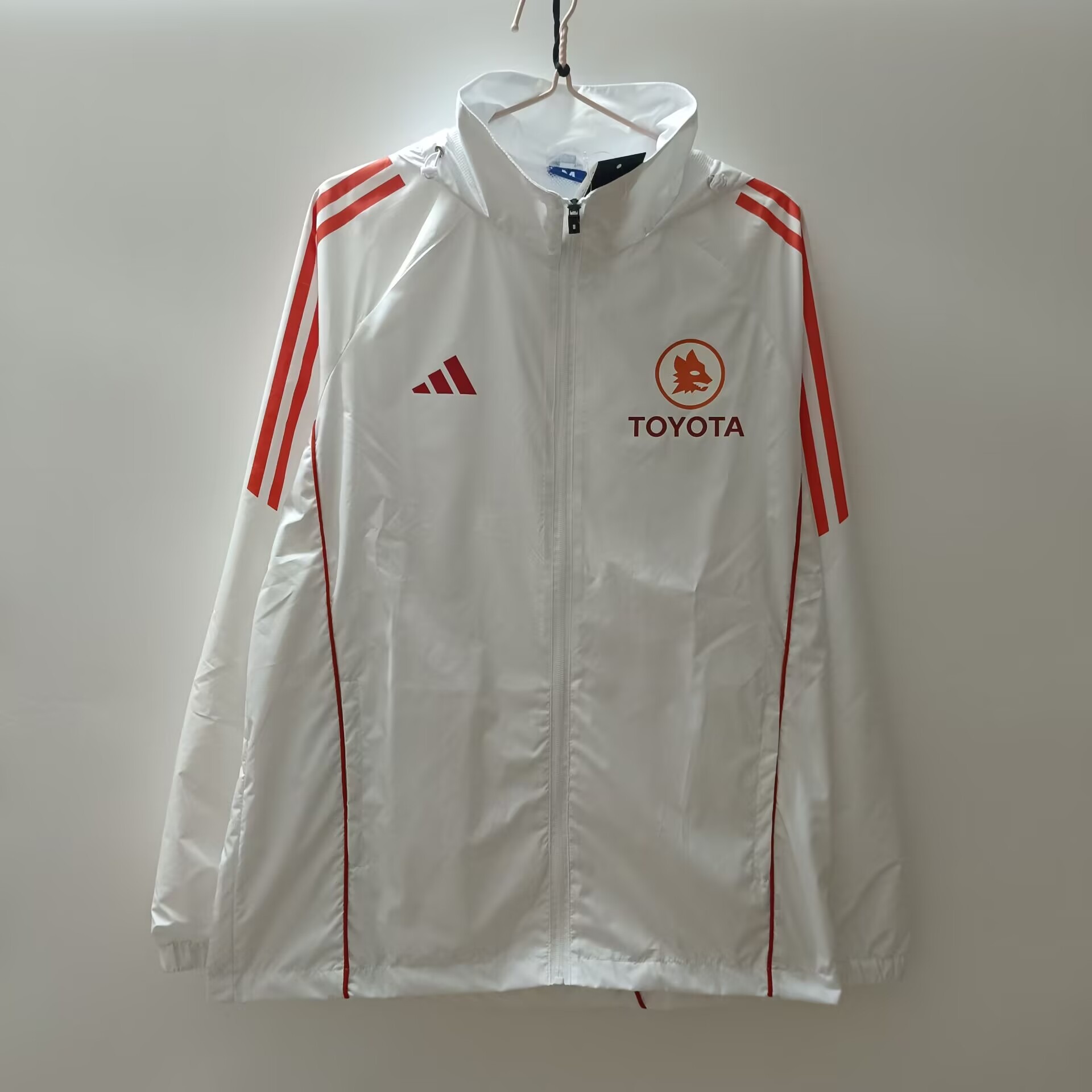 Mens Roma All Weather Windrunner Jacket White 2024/25