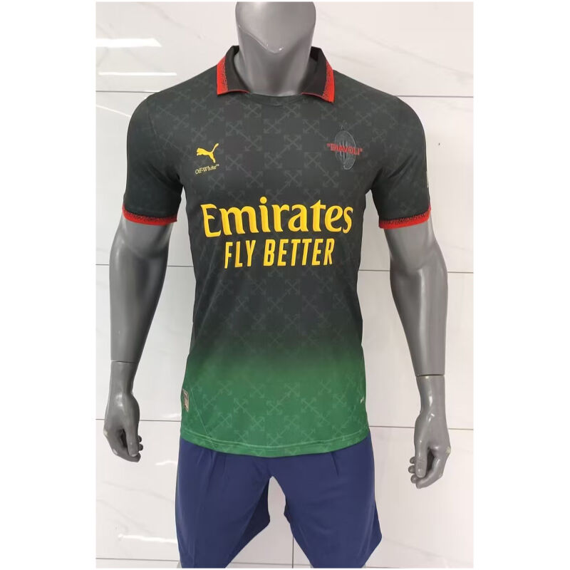Mens AC Milan Special Edition Black Jersey 2025/26