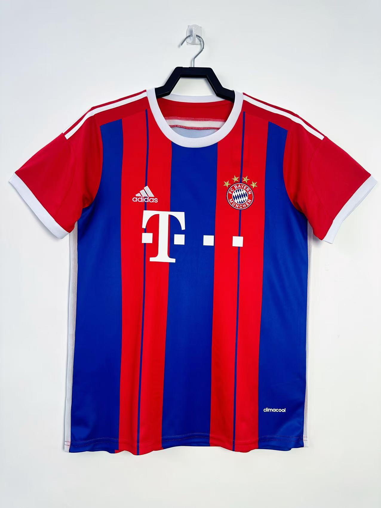 Mens Bayern Munich Retro Home Jersey 2014/15