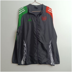 Mens Arsenal All Weather Windrunner Jacket Black 2024/25