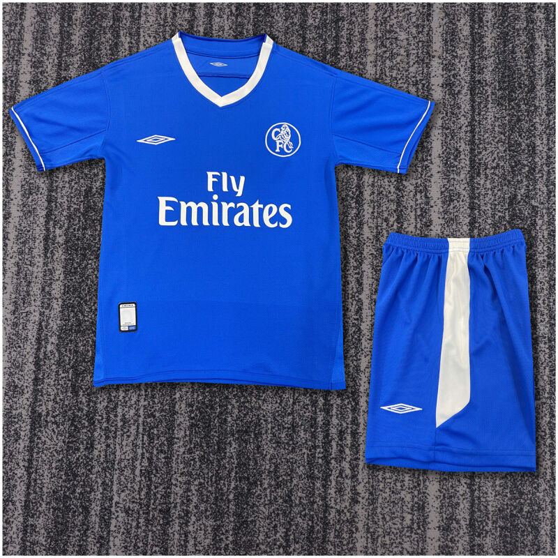 Kids Retro Chelsea Home Jersey 2003/05