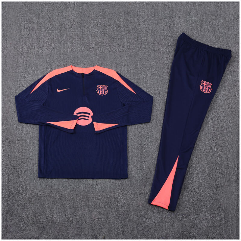 Kids Barcelona Training Suit Navy 2024/25