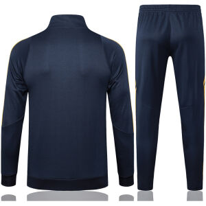 Mens Boca Juniors Jacket + Pants Training Suit Dark Grey 2024/25