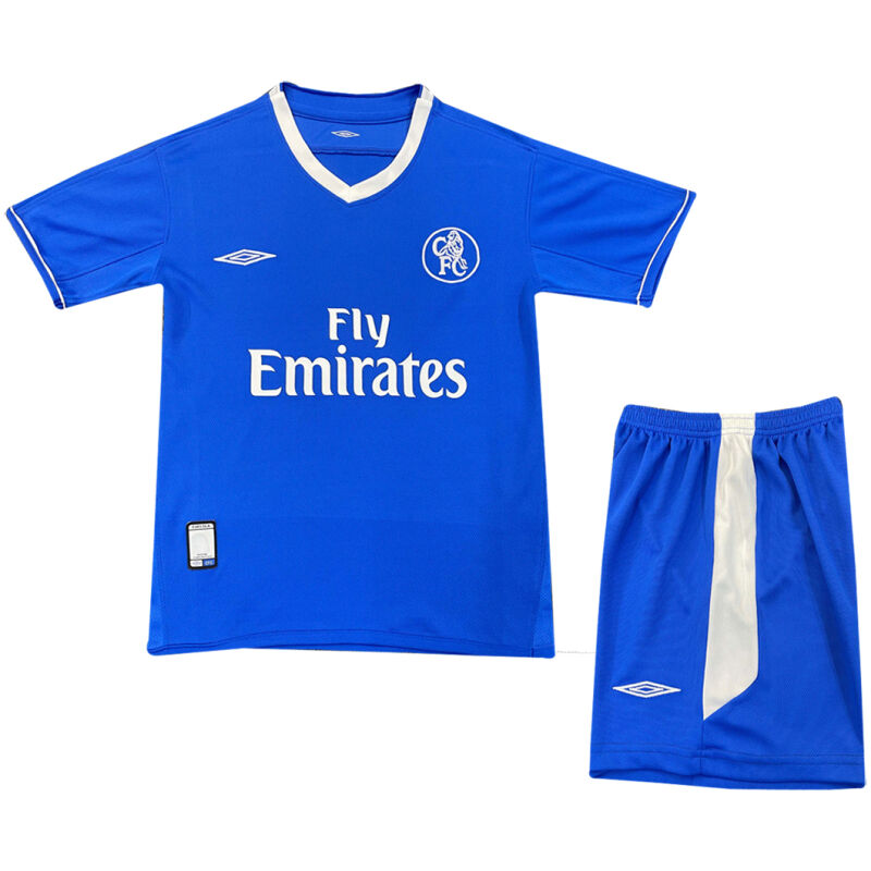 Kids Retro Chelsea Home Jersey 2003/05
