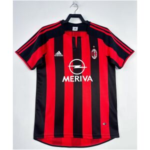 Mens AC Milan Retro Home Jersey 2003/04