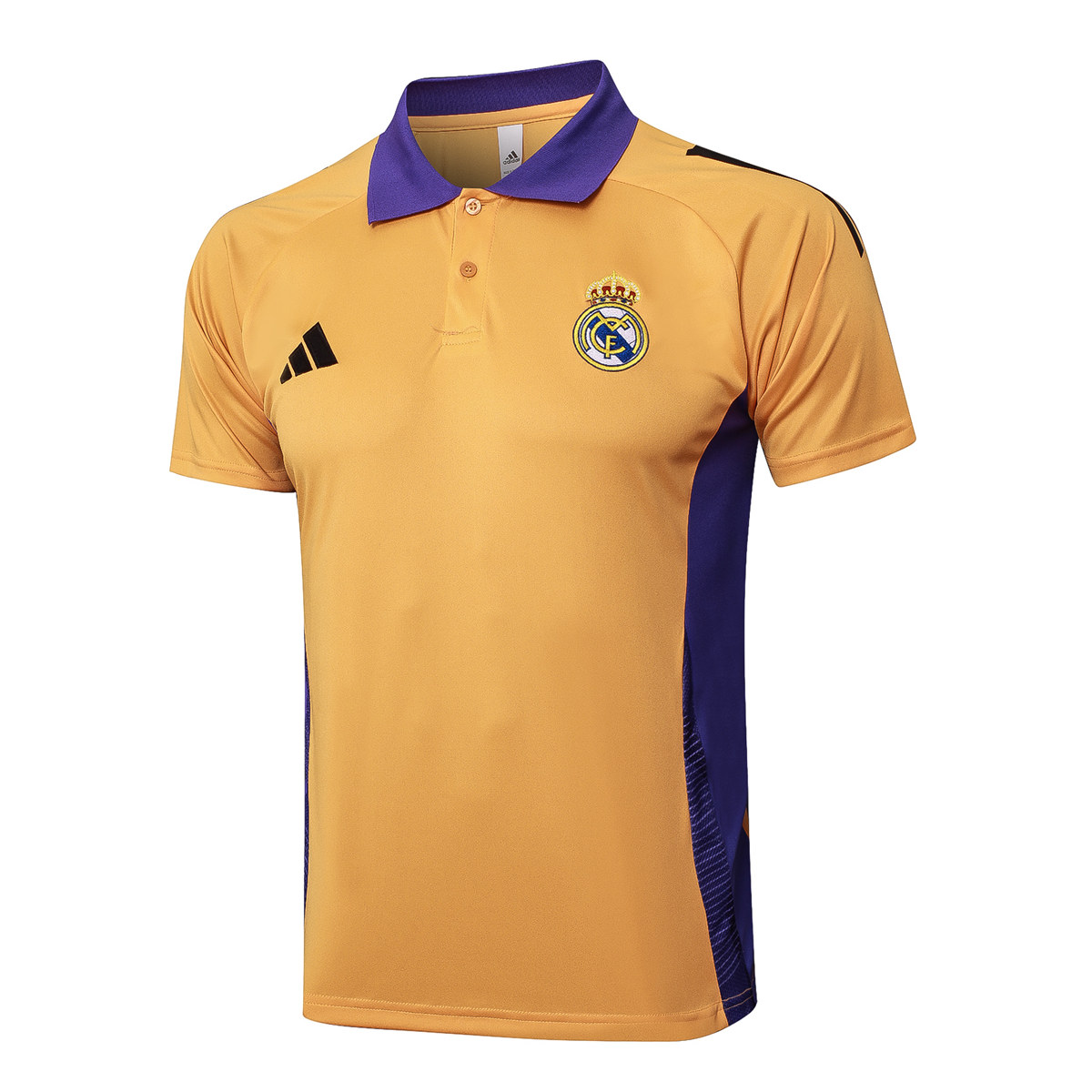 Herren Real Madrid Polo Shirt Gelb 2024/25