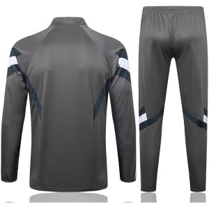 Herren Real Madrid Trainingsanzug Grau 2024/25