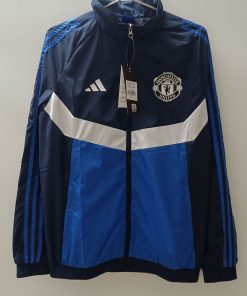 Mens Manchester United All Weather Windrunner Jacket Blue 2024/25