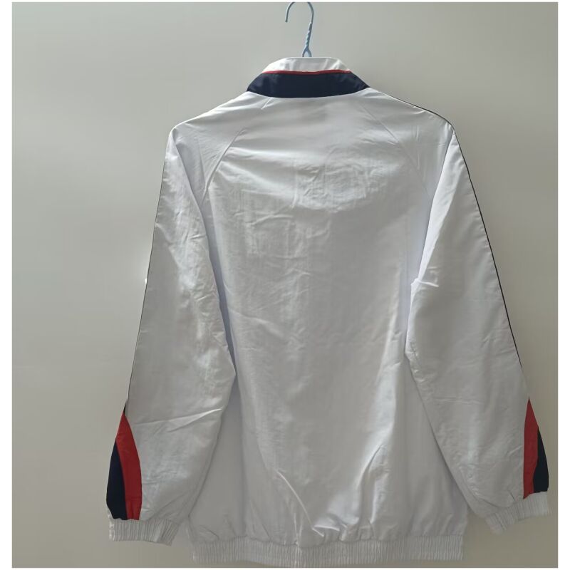 Mens England All Weather Windrunner Jacket White Classic