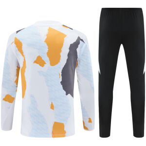 Herren Real Madrid Trainingsanzug Camouflage Weiß 2024/25