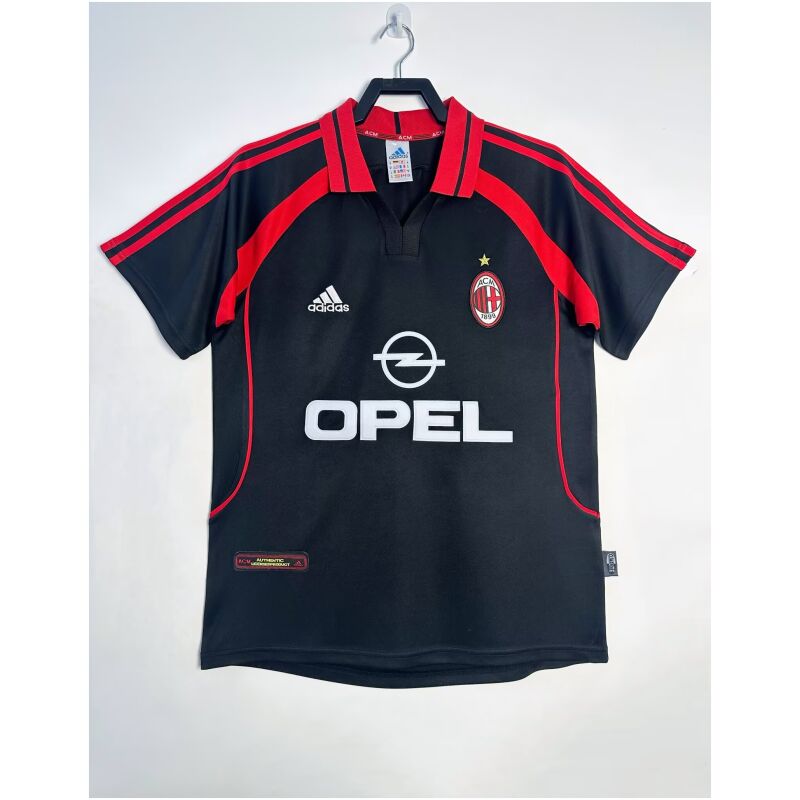 Mens AC Milan Retro Third Jersey 2000/01
