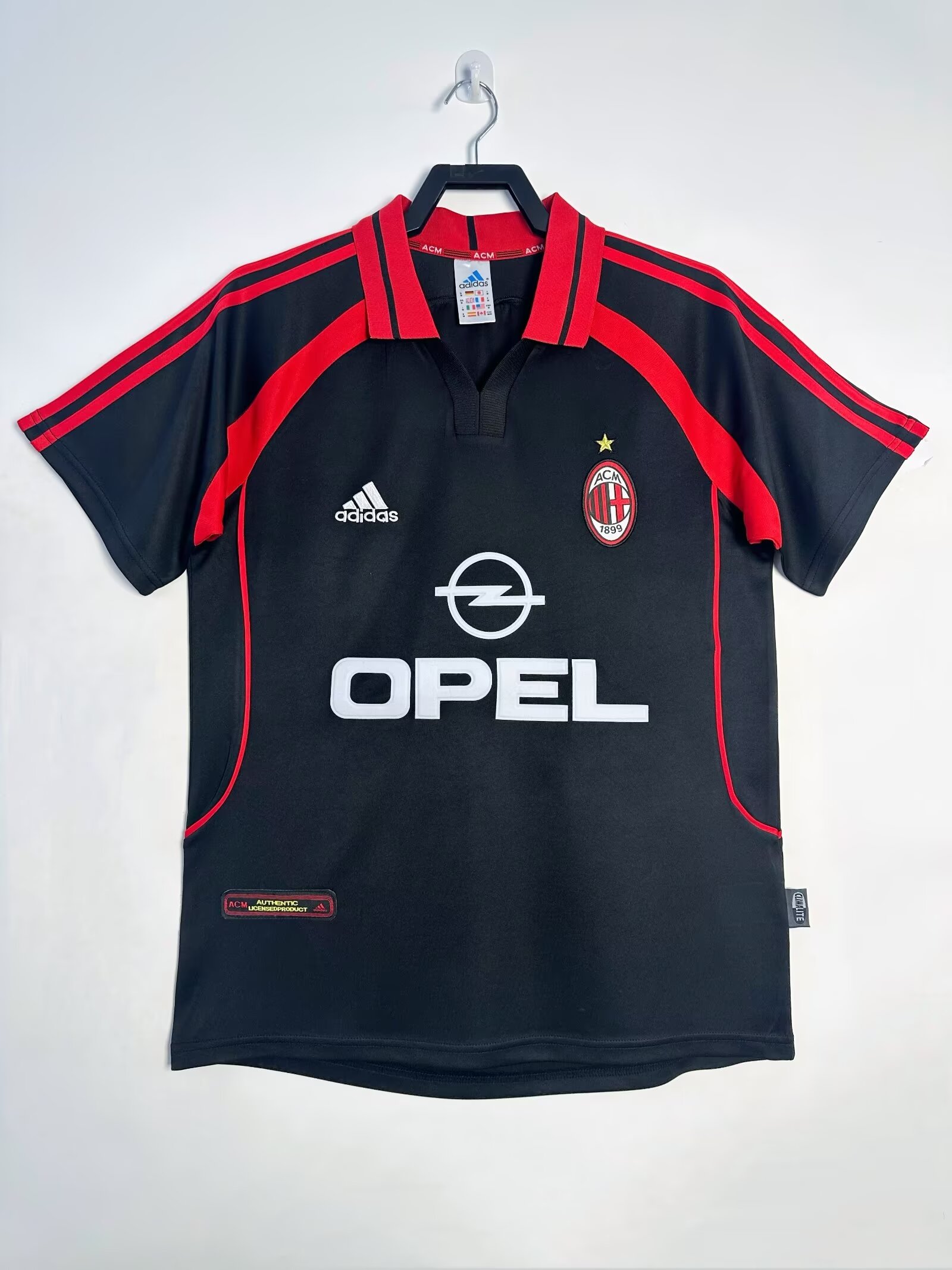 Mens AC Milan Retro Third Jersey 2000/01