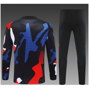 Kids Manchester United Training Suit Camouflage Black 2024/25