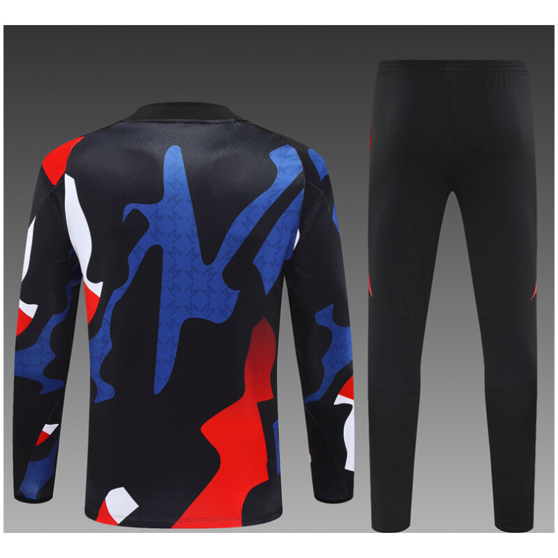 Kids Manchester United Training Suit Camouflage Black 2024/25